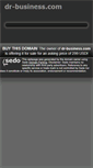 Mobile Screenshot of dr-business.com